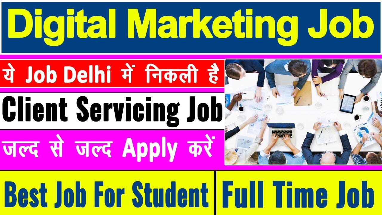 Digital Marketing Job in Delhi at Moguls Online Private Limited | Client Servicing Job