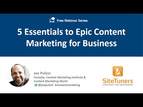5 Essentials of Epic Content Marketing for Business
