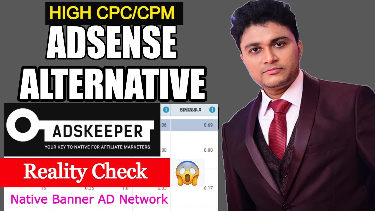 AdsKeeper REVIEW 2021 | Monetize Blog Without Adsense | Best Adsense Alternative For Blog Website