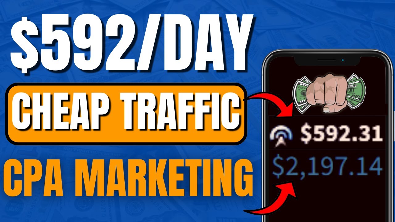 The Fastest Way to Make money With Paid Traffic (CPA Marketing Paid Traffic Methods)