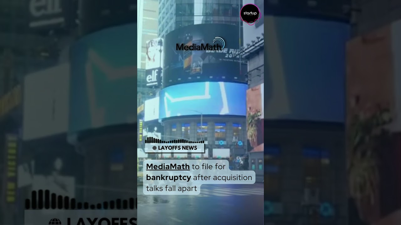 MediaMath files for bankruptcy 😥| #mediamath #layoffs #bankruptcy #adtech