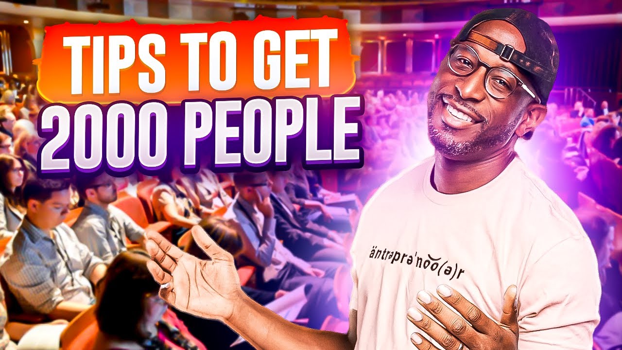 How To Get Over 2,000 People At Your Local Event | Event Promotion With David Shands