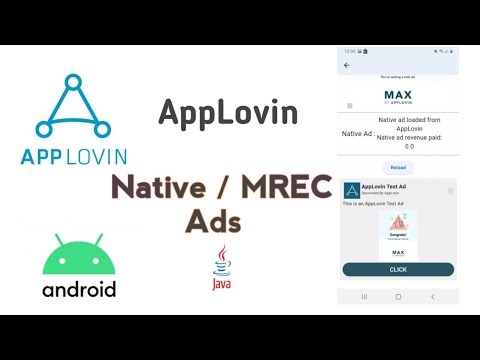 How to implement AppLovin native ads in android app