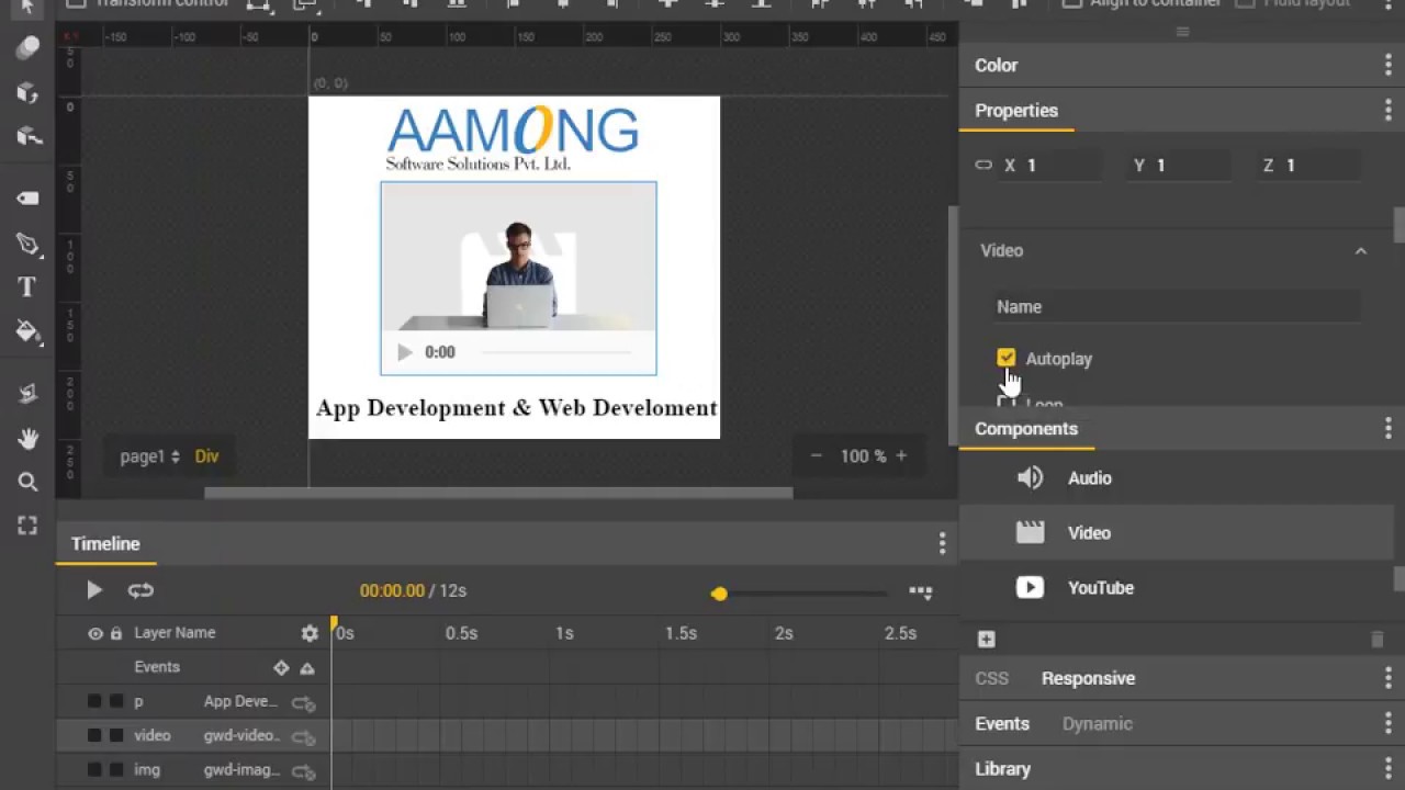 How to Add Video to html5 banner
