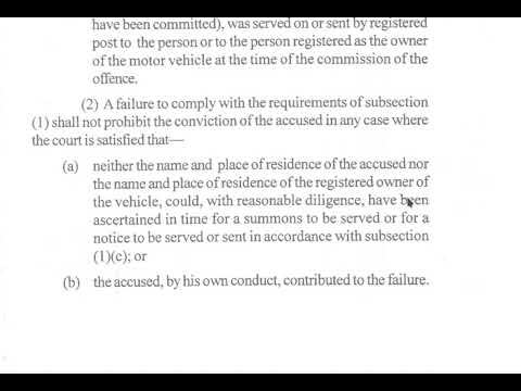 The Road Traffic Act 64 65 66 You Can be Arrested for Lack of ID