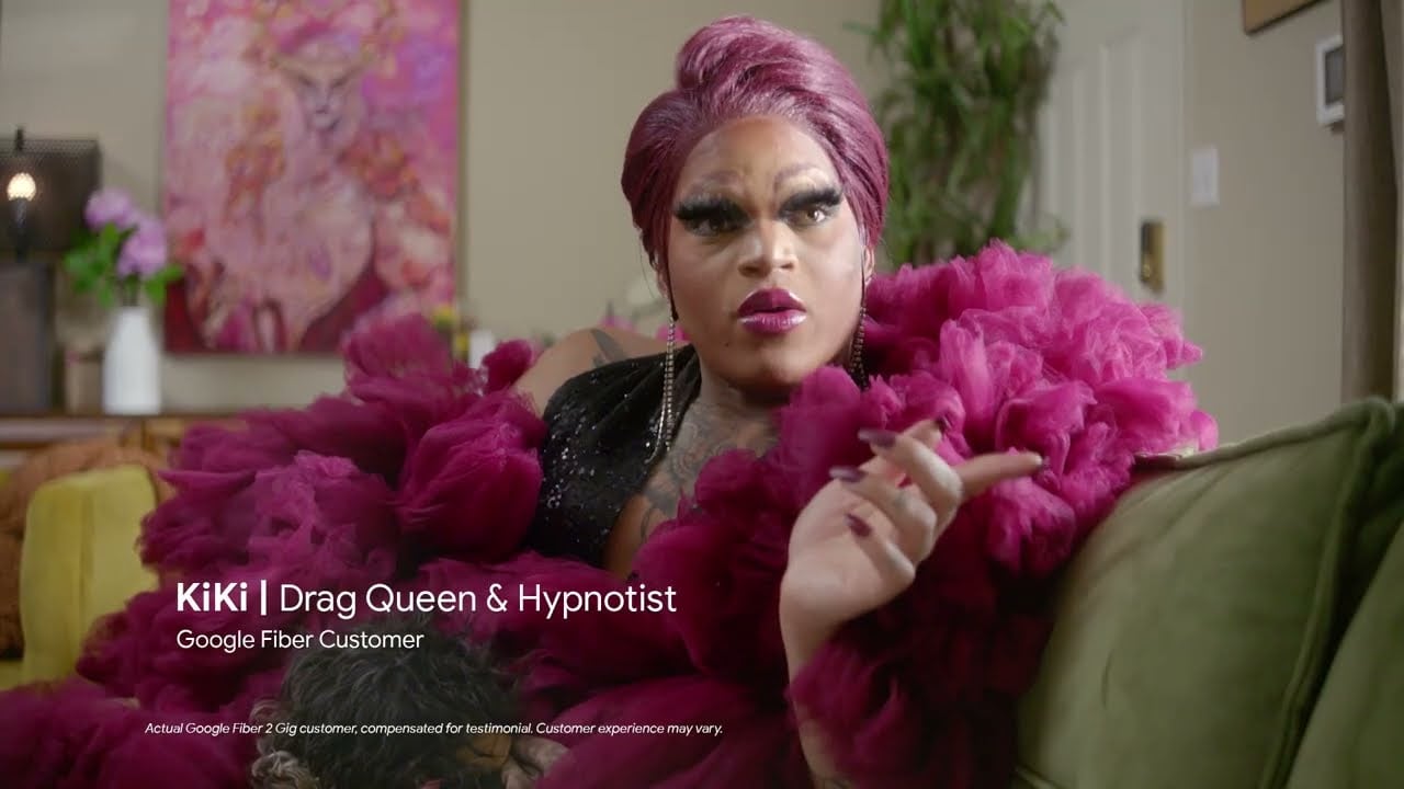 Google Fiber 2 Gig: KiKi | Virtual drag show