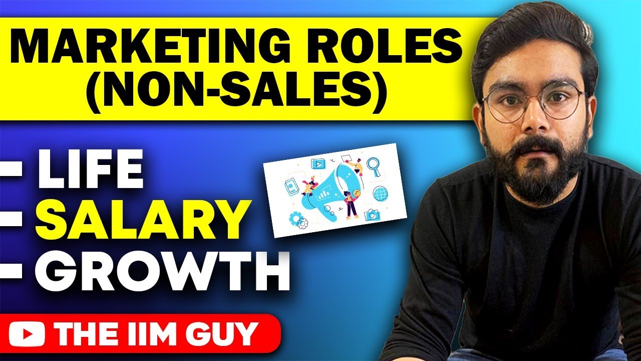 Life, SALARY & growth in marketing(non sales) roles