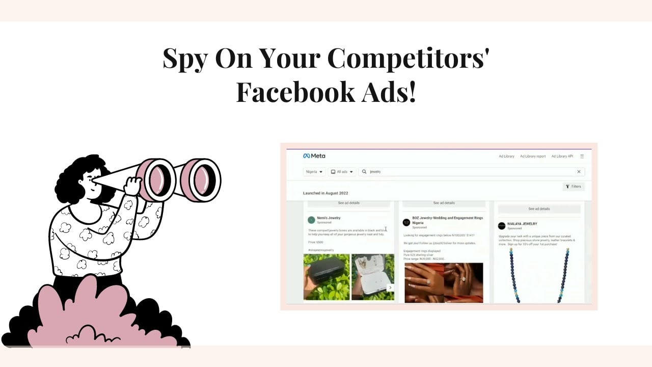 How To Use Facebook (Meta) Ads Library Tutorial