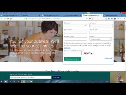Bing Ads Coupon