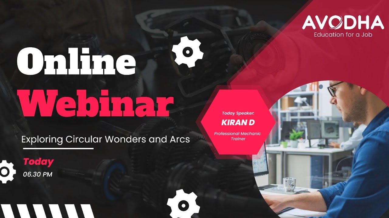 AutoCAD Online Webinar - Exploring Circular Wonders and Arcs | Avodha Live | AutoCAD | Avodha