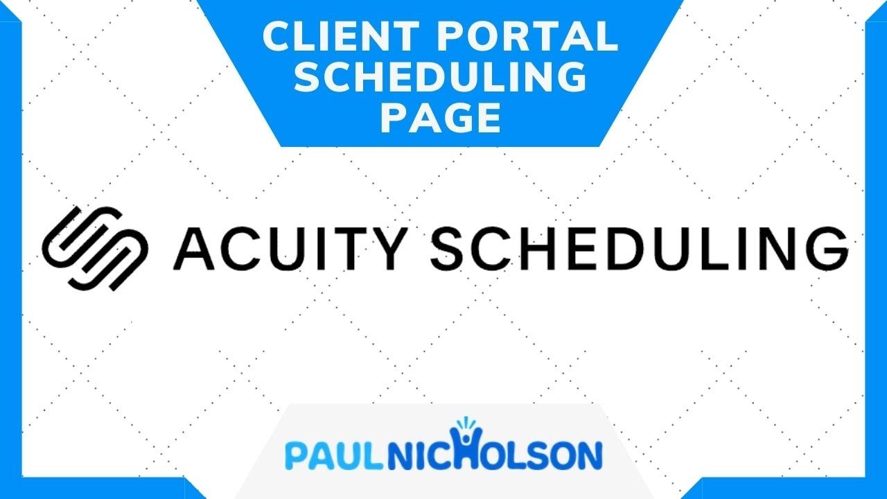 Acuity Scheduling Client Login To See Their Schedule