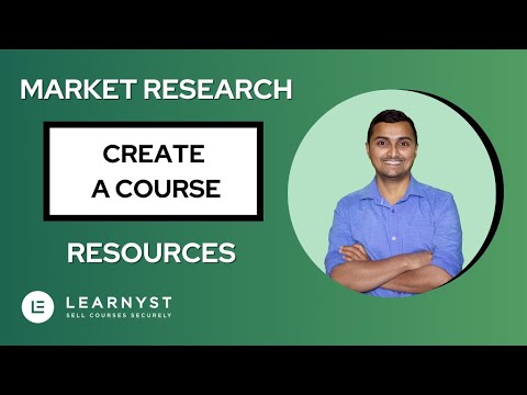 How to Do Market Research For Online Course - Resources