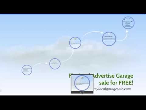 Find and Advertise Garage Sale for FREE!