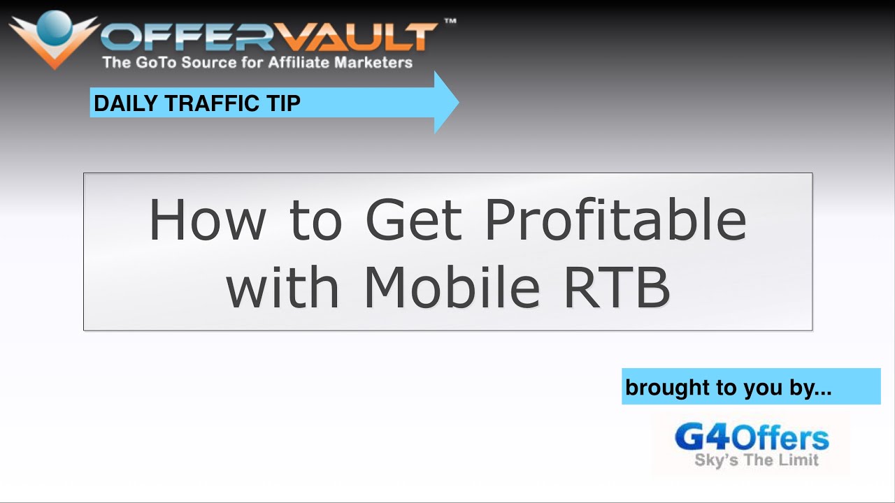 How to Get Profitable with Mobile RTB