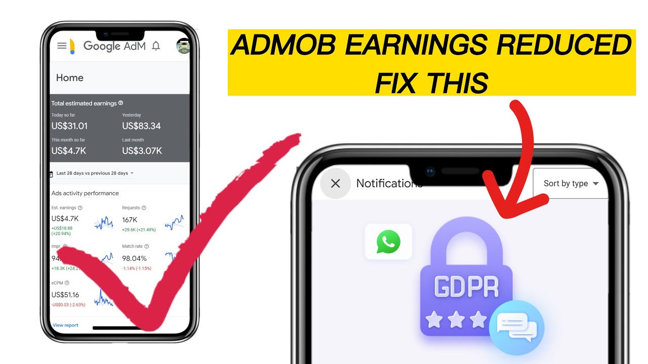 ADMOB GDPR MASSAGE FIXED - SEE HOW