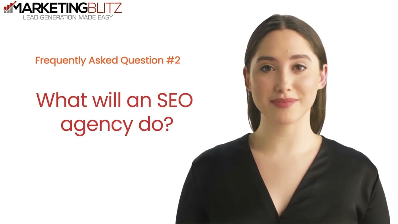 SEO Brampton FAQ - What will an SEO agency do? |