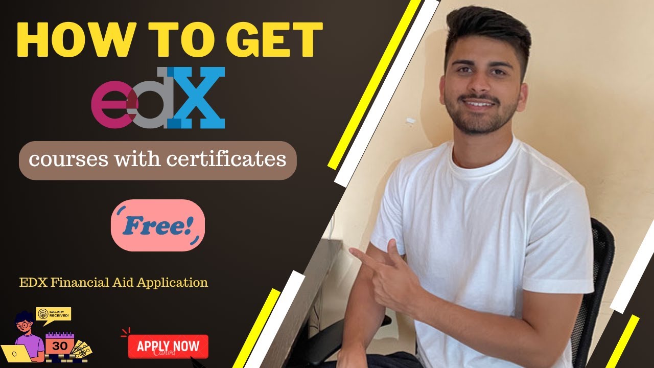 How to get edX online courses for FREE with certificate | edx financial aid