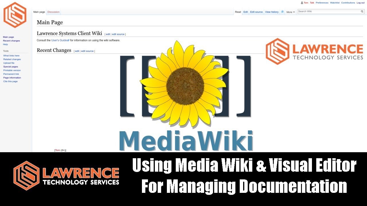 Using Media Wiki & Visual Editor For Managing Documentation