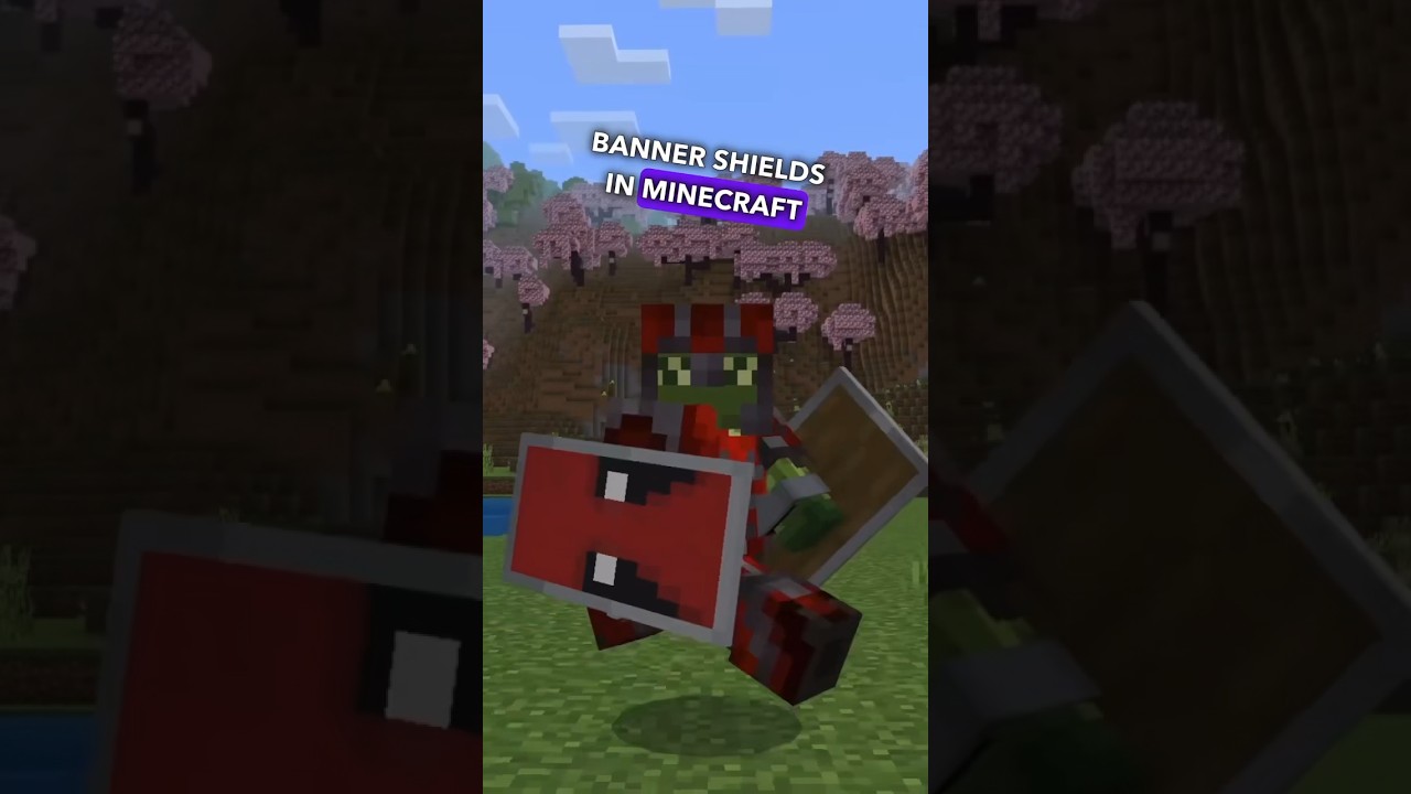 How to make Deadpool banner shield in Minecraft Bedrock/MCPE