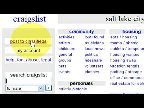 How to Advertise on Craigslist