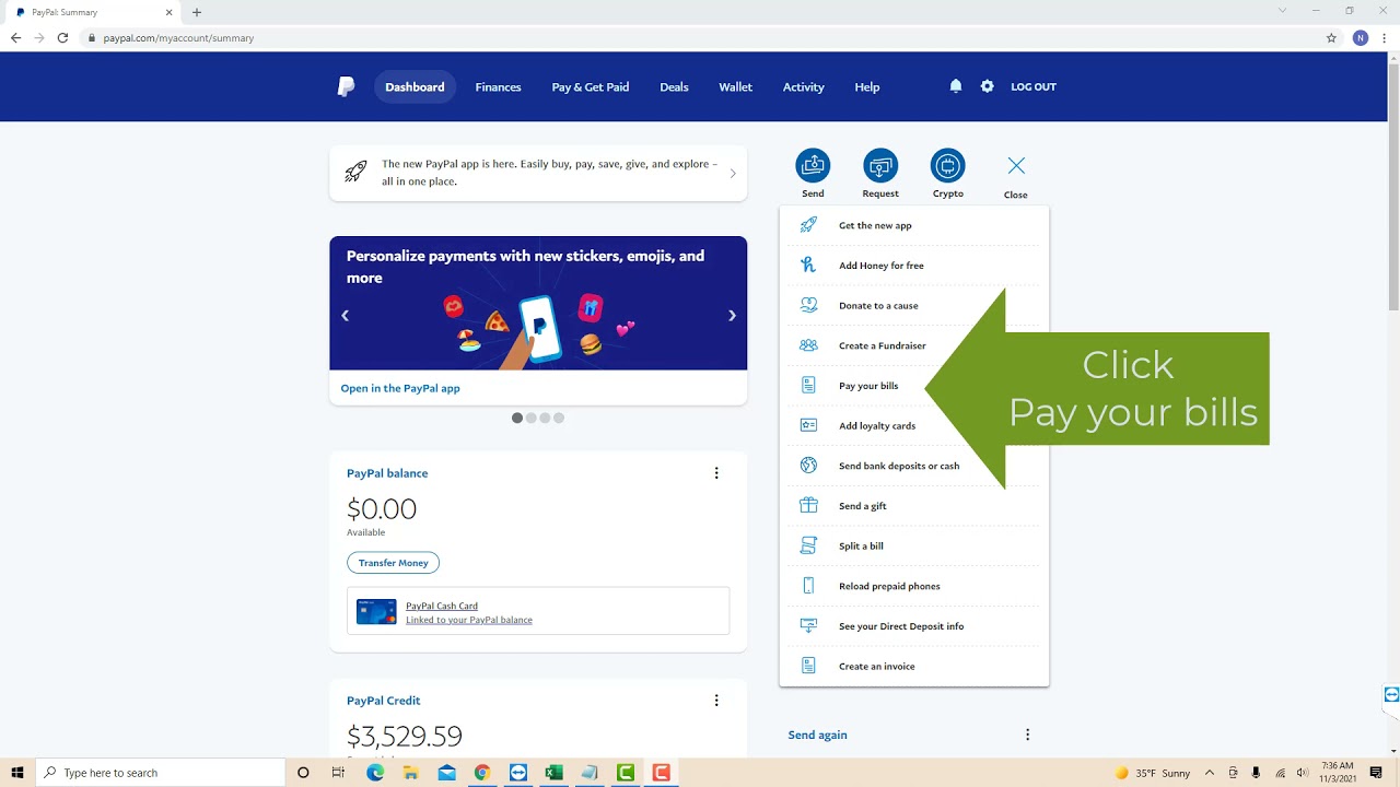 How to Pay Bills Using PayPal