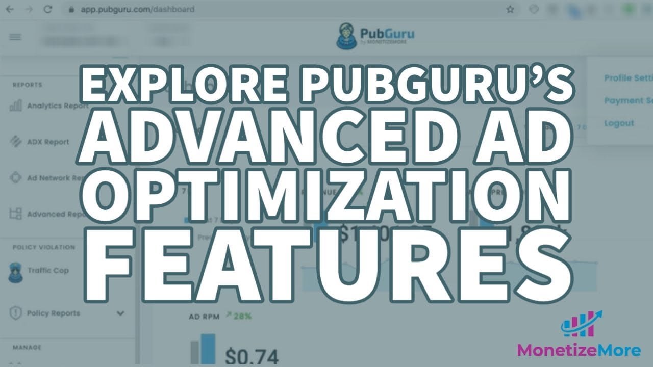 Explore PubGuru's Advanced Ad Optimization Features