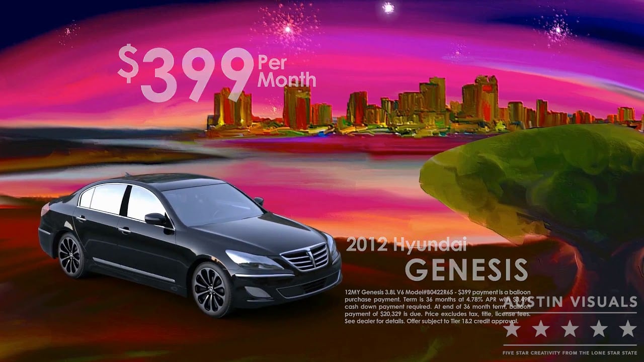 How Austin Visuals Brings Hyundai Genesis to Life with 3D Animation!