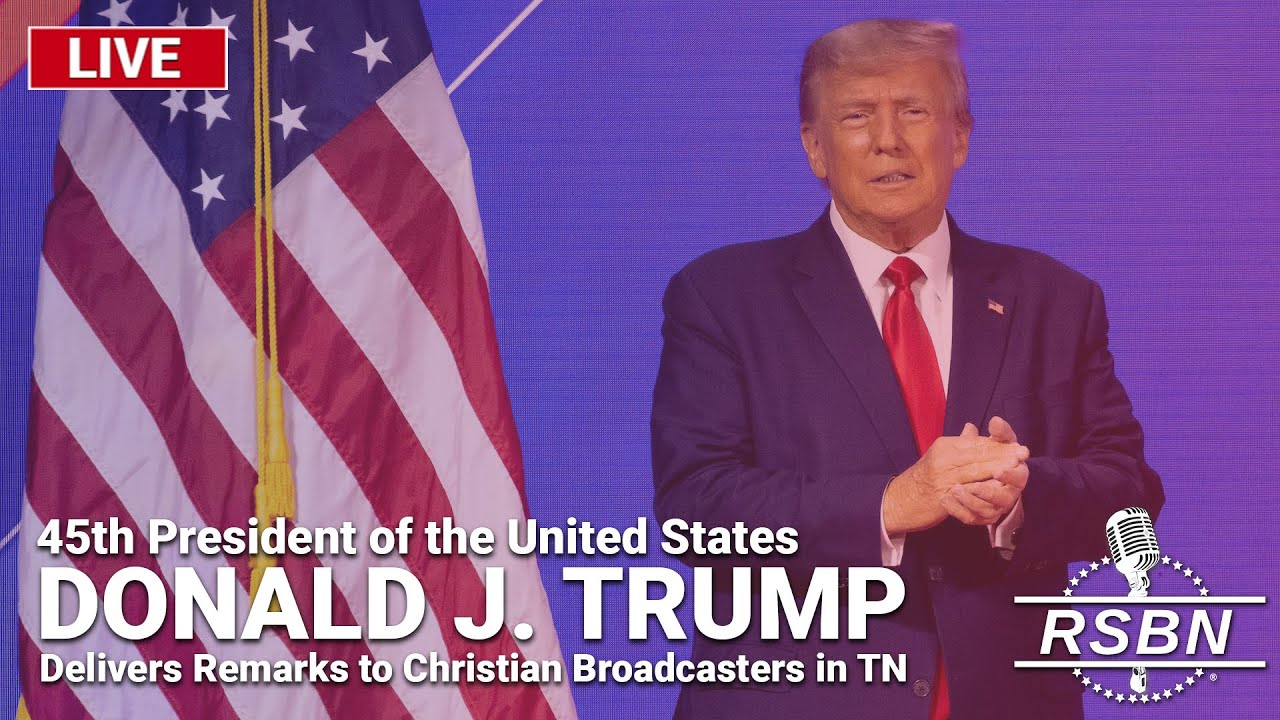 LIVE: Trump to Address Christian Broadcasters at NRB Convention - 2/22/24