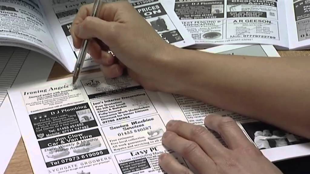 Newspaper advertiser