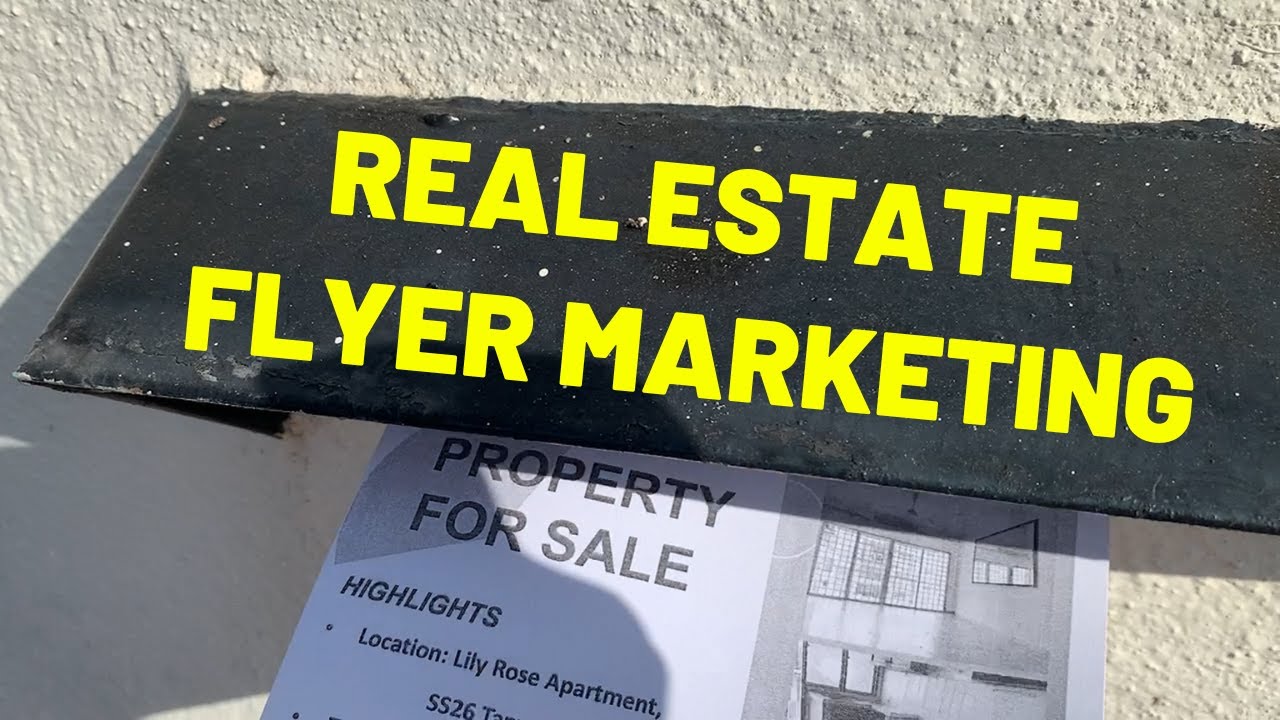 VLOG #2 : Advertising property listings the traditional way with flyers