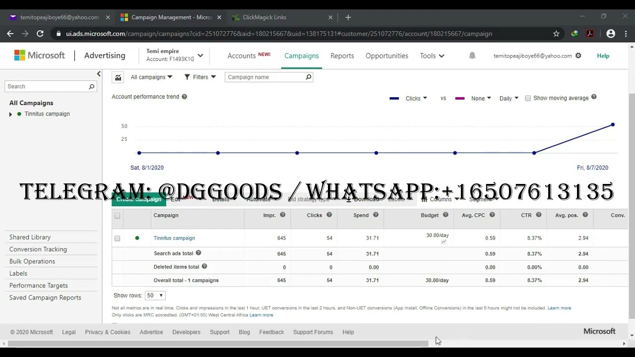 bing ads account access🤯