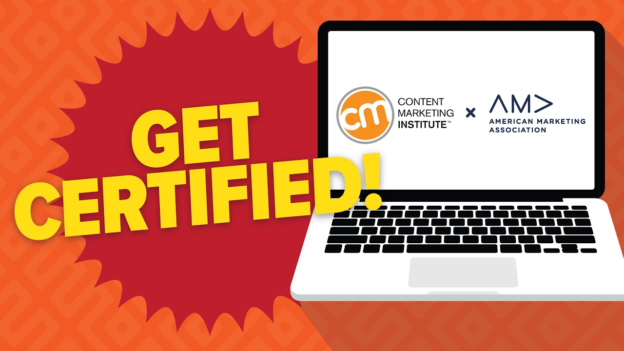 Become a Certified Content Marketer today!