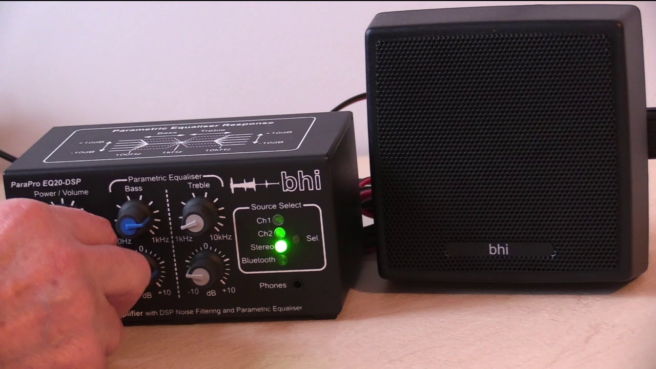 bhi ParaPro Parametric DSP Amplifier at  Waters & Stanton