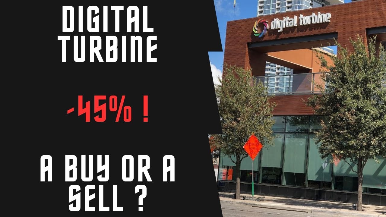 Digital Turbine Stock CRASHES 45% DOWN ! Cheap Enough to BUY in 2023 ?