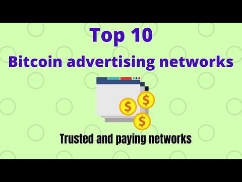 Top 10 crypto currency ad networks