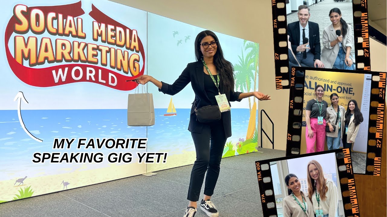 VLOG: Speaking at Social Media Marketing World + Exploring San Diego
