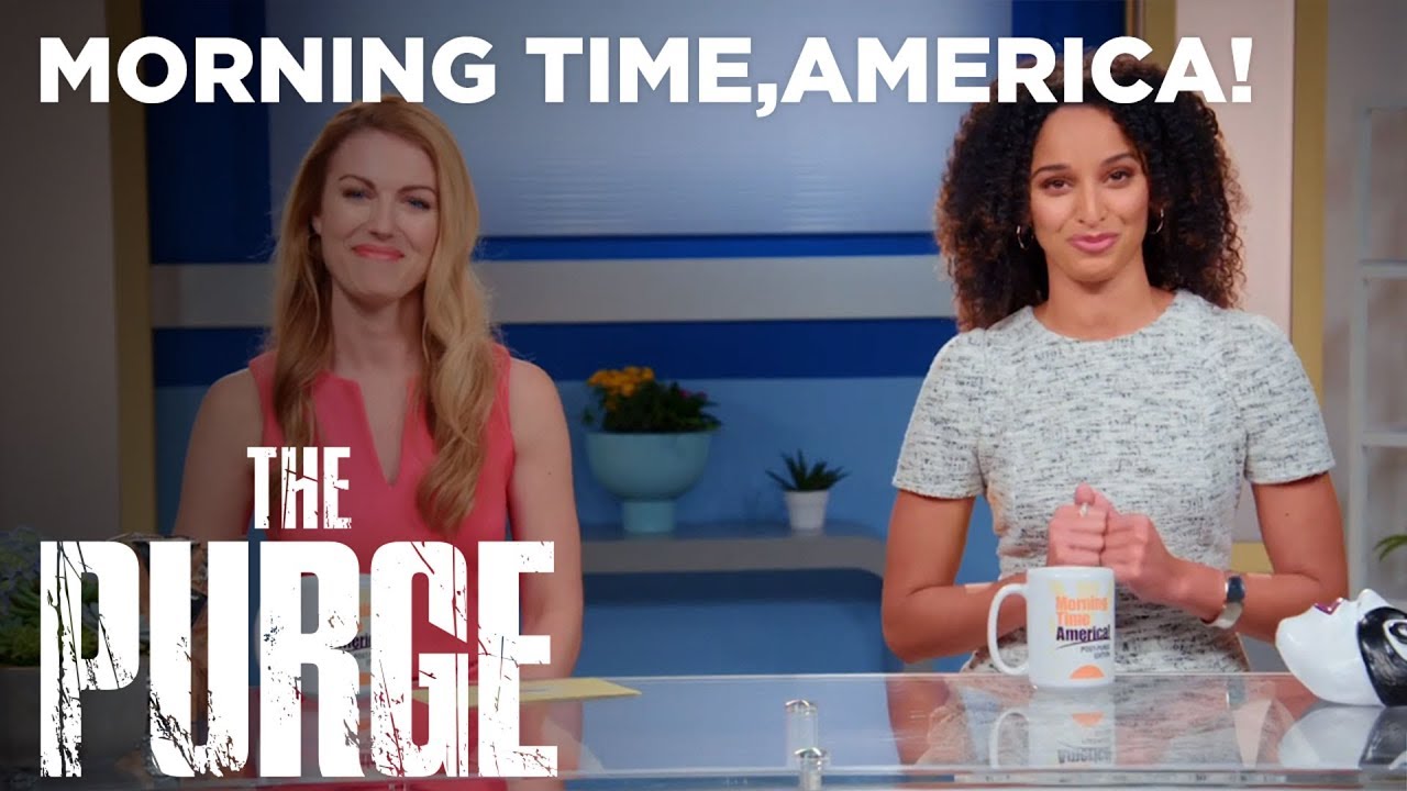Morning Time, America! | Traffic & Weather | Purge (TV Series) | Episode 2 | USA Network