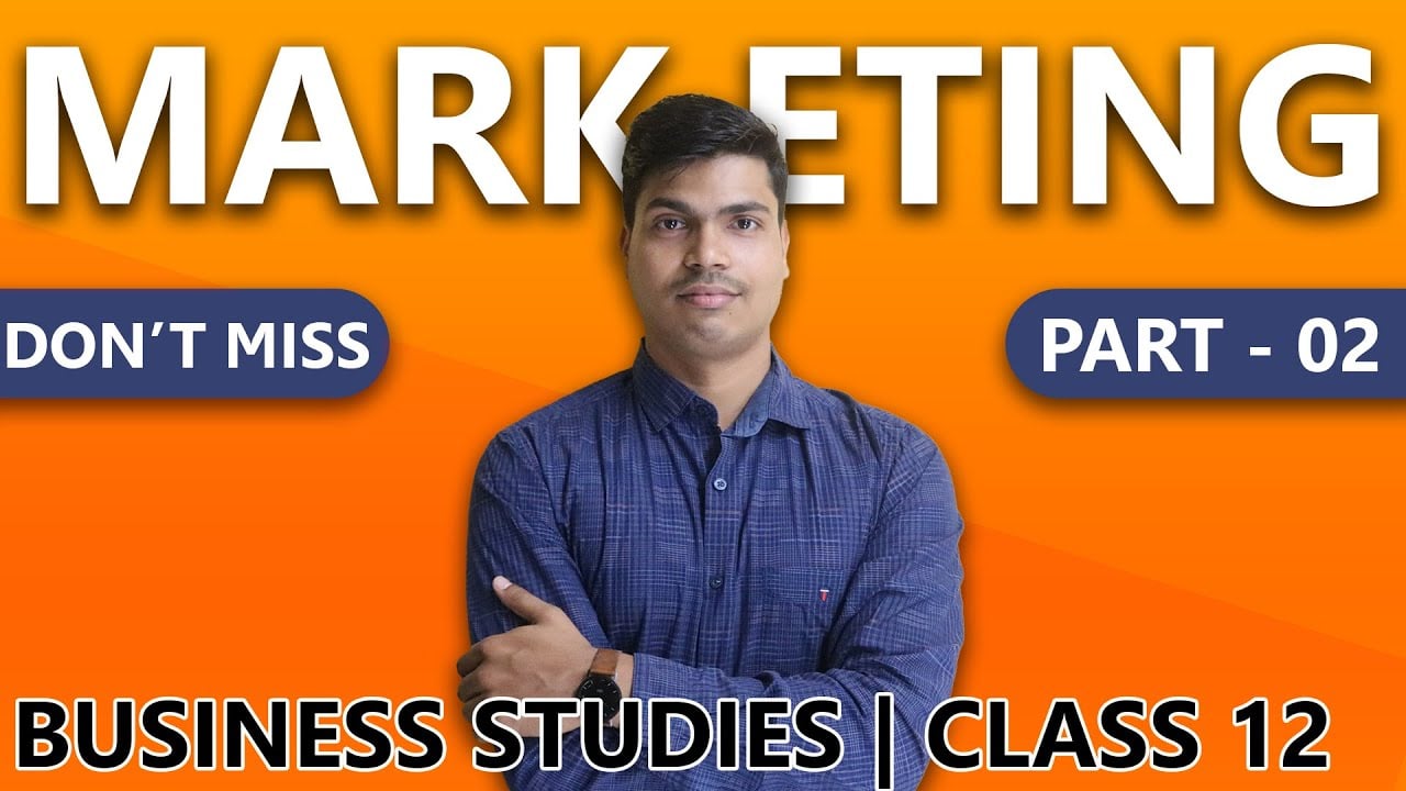 Marketing Management Philosophies & Functions of marketing | Part 2 | Class 12 Business studies
