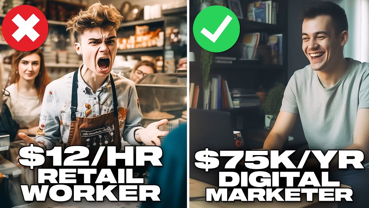 From $12/Hr Retail Worker to $75k/yr Digital Marketing Manager