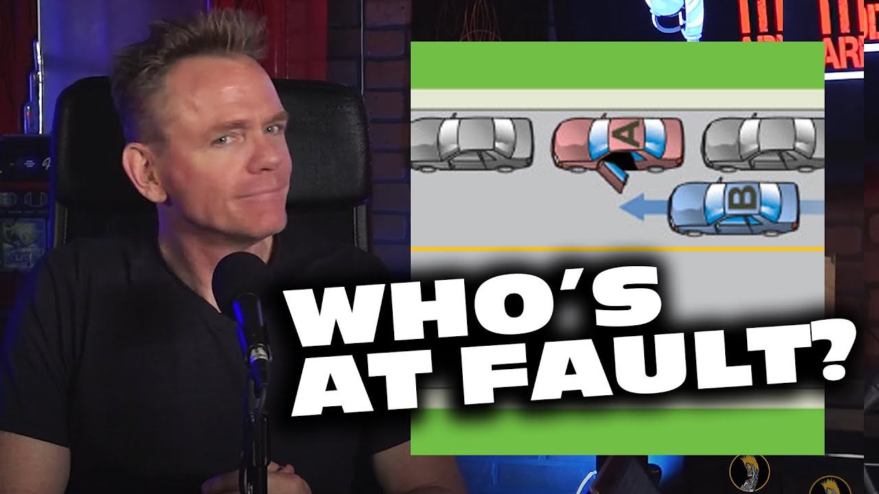 Who's At Fault When Someone Opens A Car Door In Traffic? | Titus Podcast