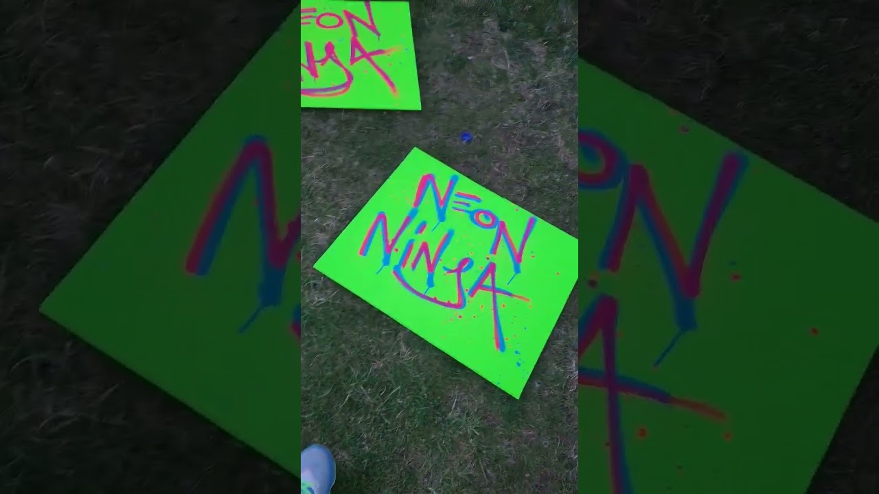 #NeonNinja #graffiti #BusinessCards #Marketing #shorts