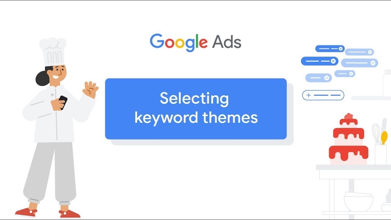 Google Ads Smart campaigns | Selecting keyword themes