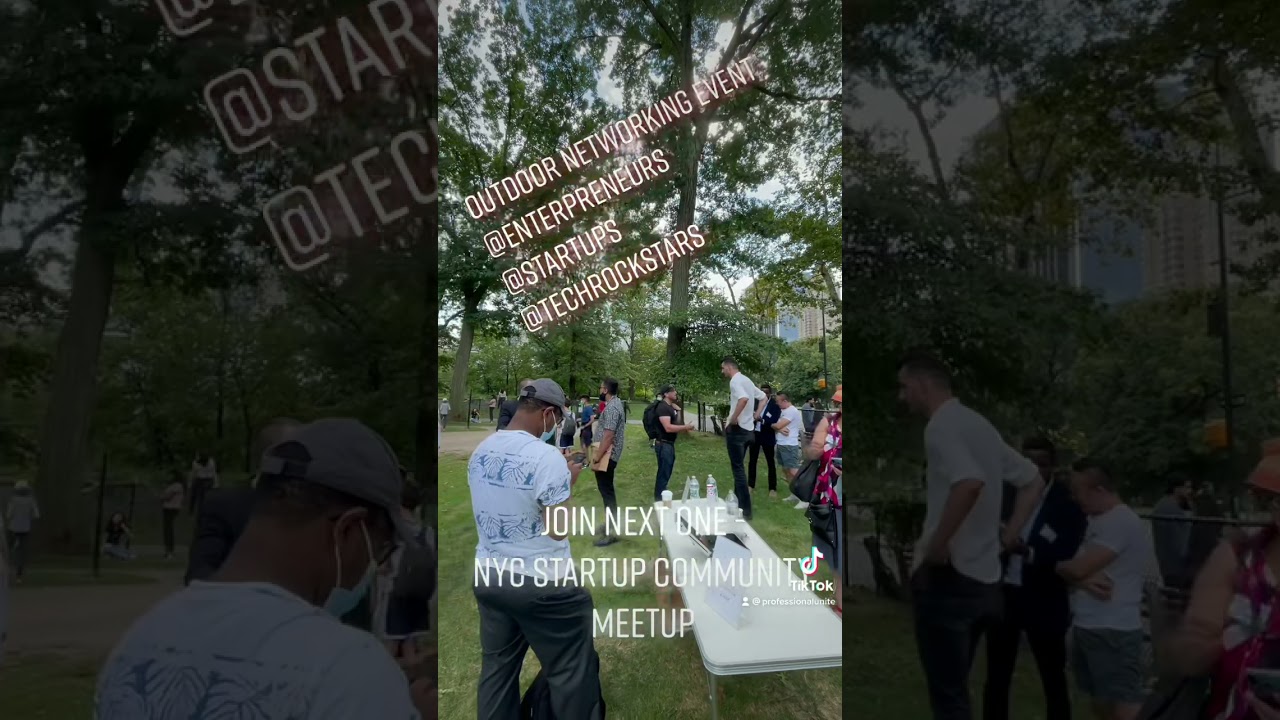 NewYork OutDoor Professional Networking Event