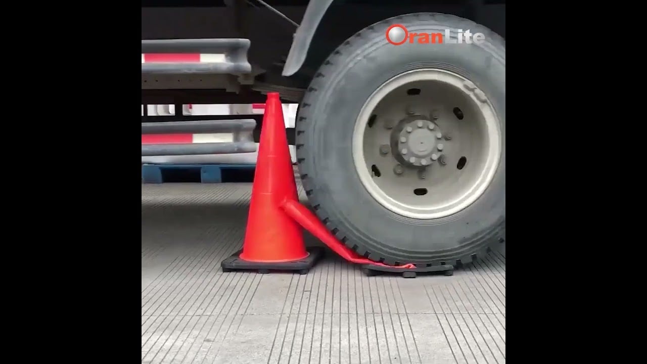 Oranlite Traffic Cone | 28” Orange PVC Traffic Cones, Black Base | Lowest Price & Free Freight