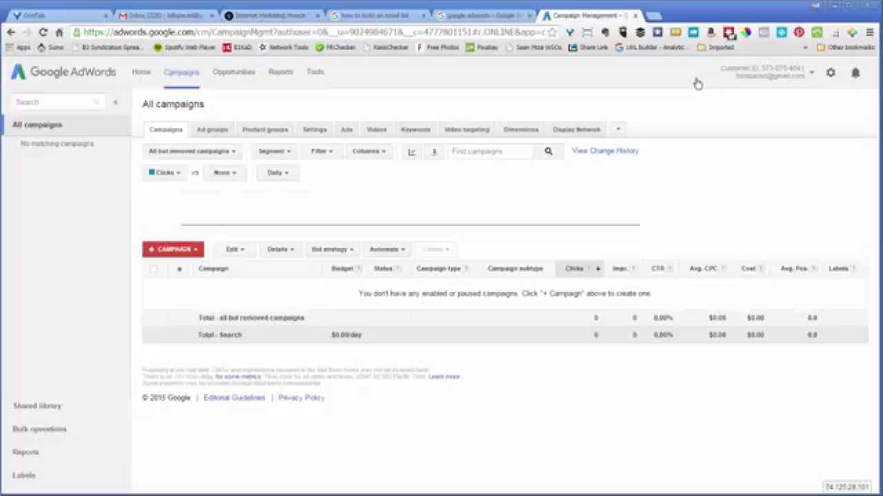 Keyword Research Using Google Display Planner