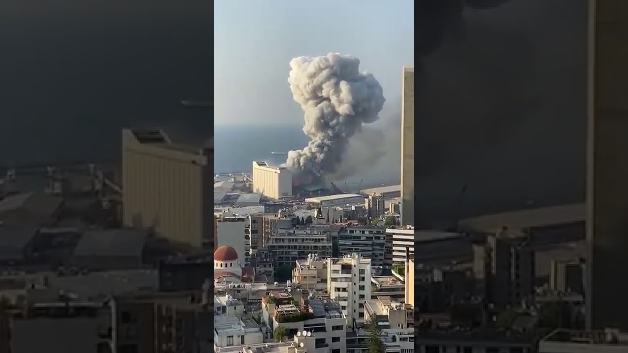 Lebanon Explosion 2020💥😱 VIRAL video