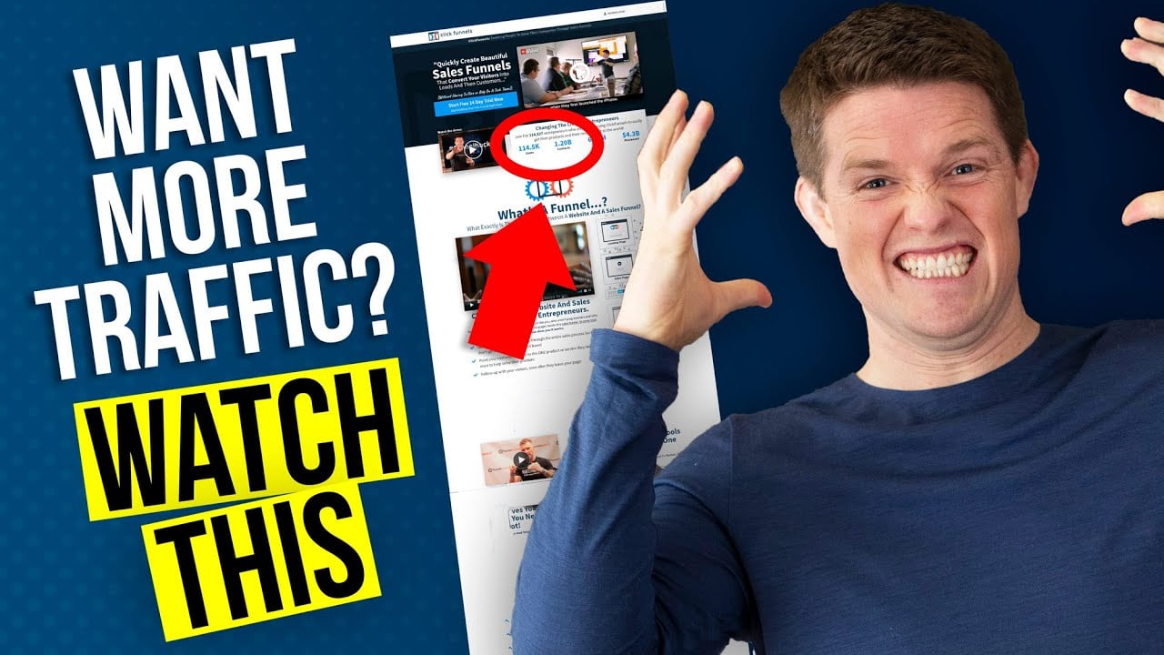 How to FILL YOUR FUNNEL with FREE Traffic and PAID Traffic!! - Top 10 List
