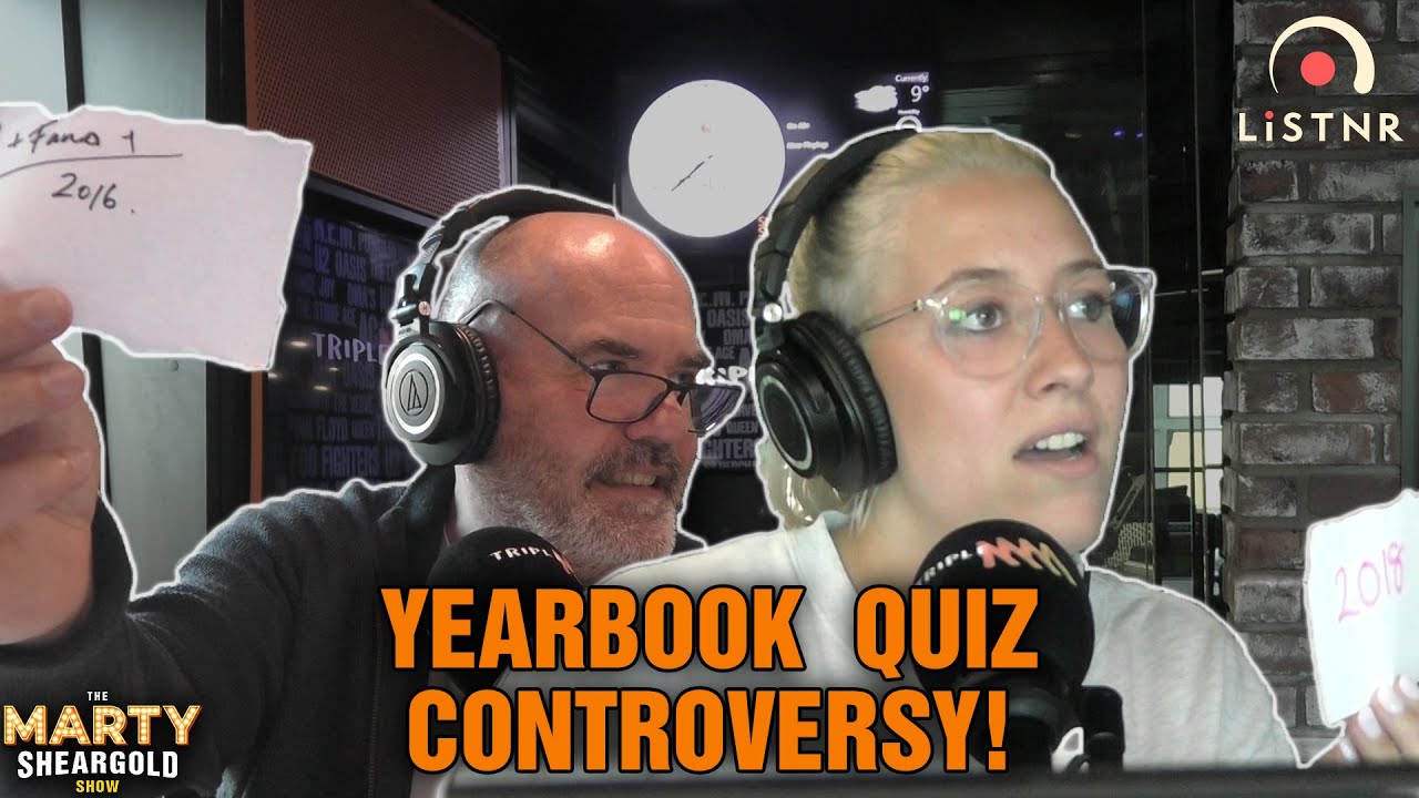 Yearbook Quiz Controversy: Troy's Answer Was Wrong! | The Marty Sheargold Show | Triple M