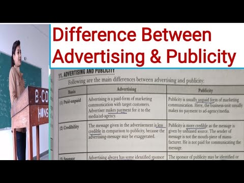 Difference Between Advertising and Publicity (with Comparison Chart)