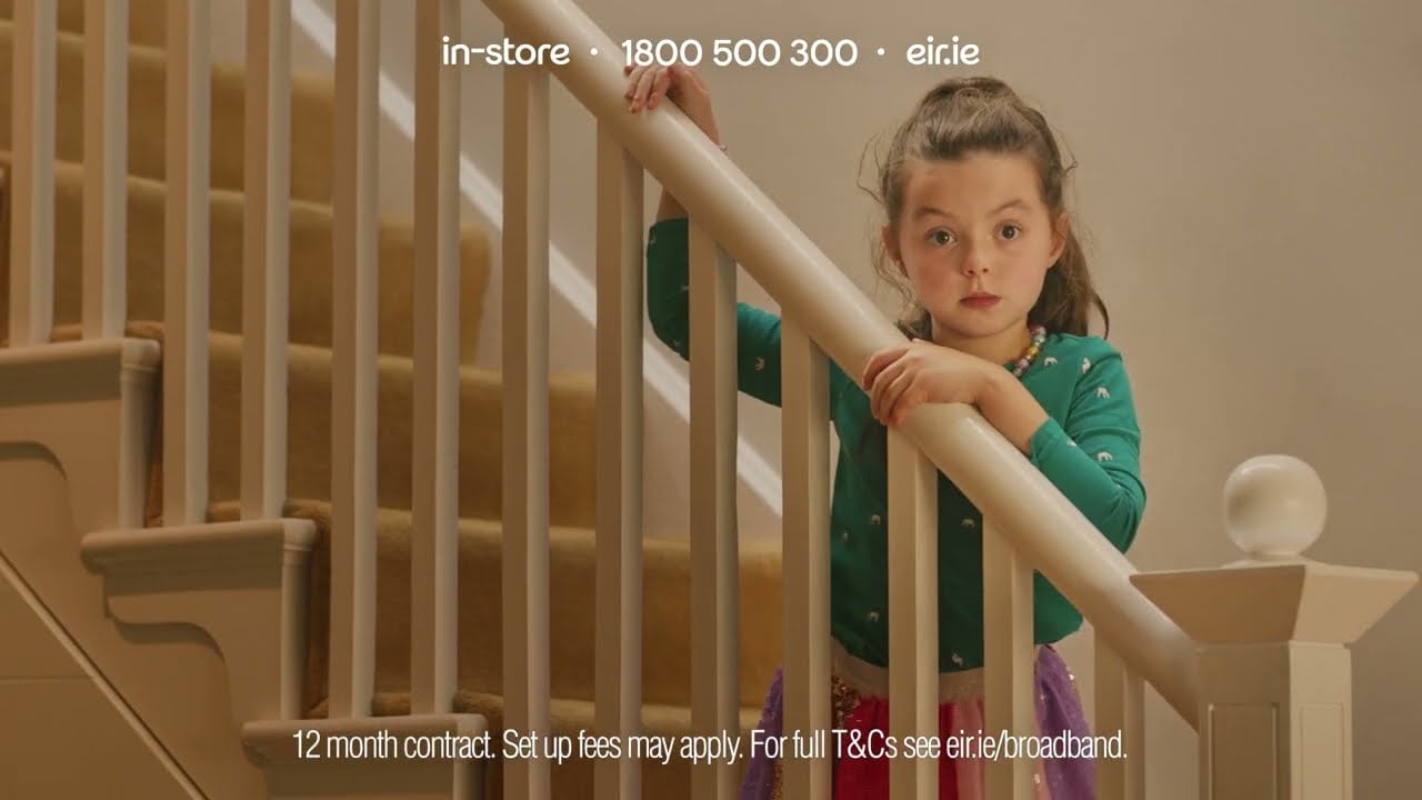 Go Gigglybits with eir Gigabit Fibre Broadband.